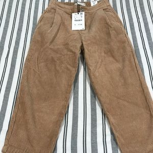 Zara corduroy pants